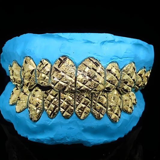 Silver Classic Slugg With Diamond Dust and Diamond Cut