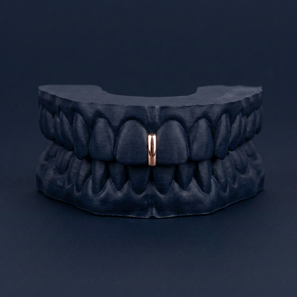 Single Band rose gold plated