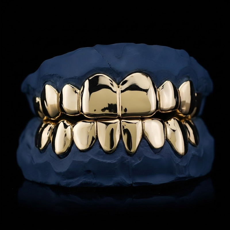 Gold grillz