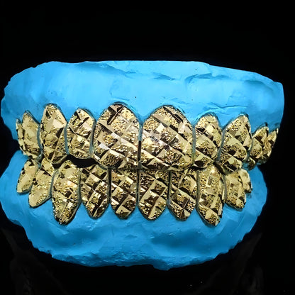 Silver Classic Slugg With Diamond Dust and Diamond Cut