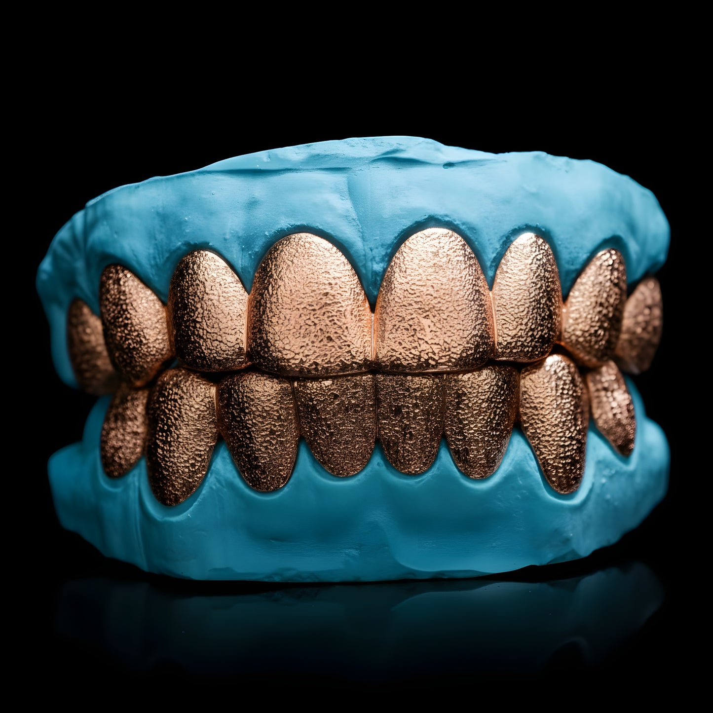 Gold Classic Slugg With Diamond Dust