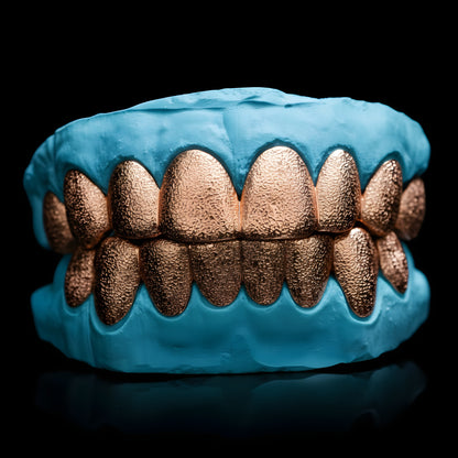 Gold Classic Slugg With Diamond Dust