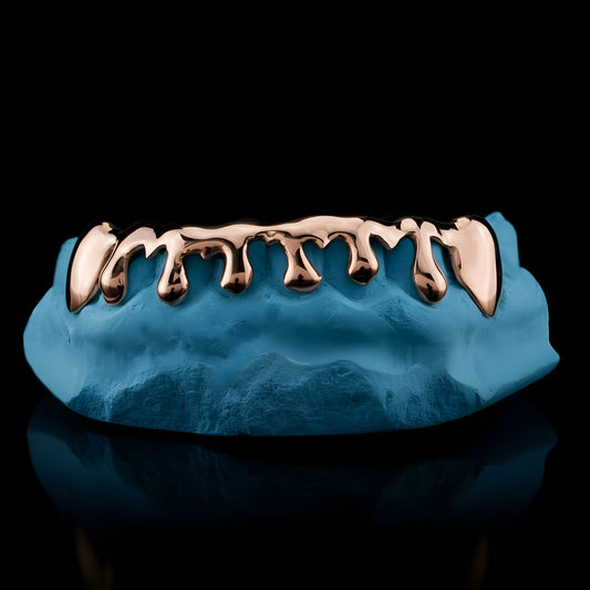 Gold Drip Style Grillz