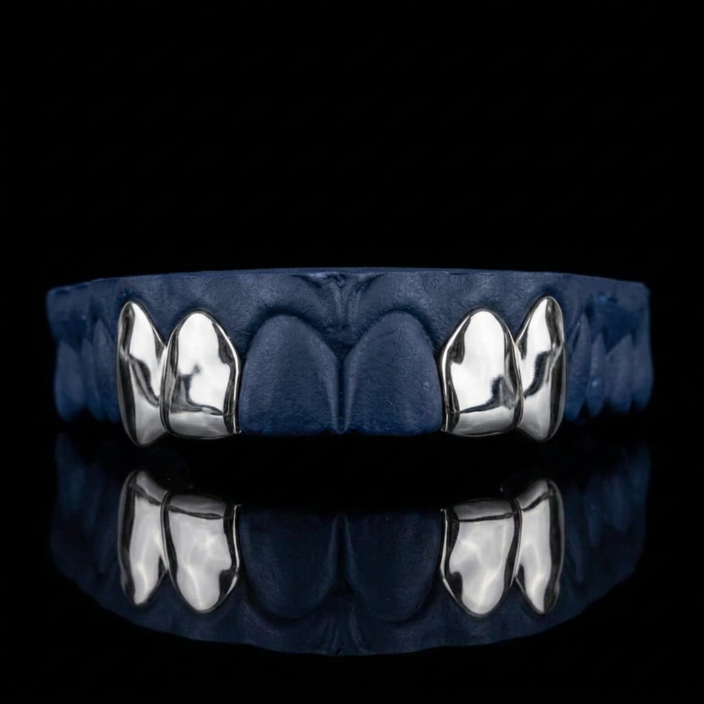 Silver Four Teeth