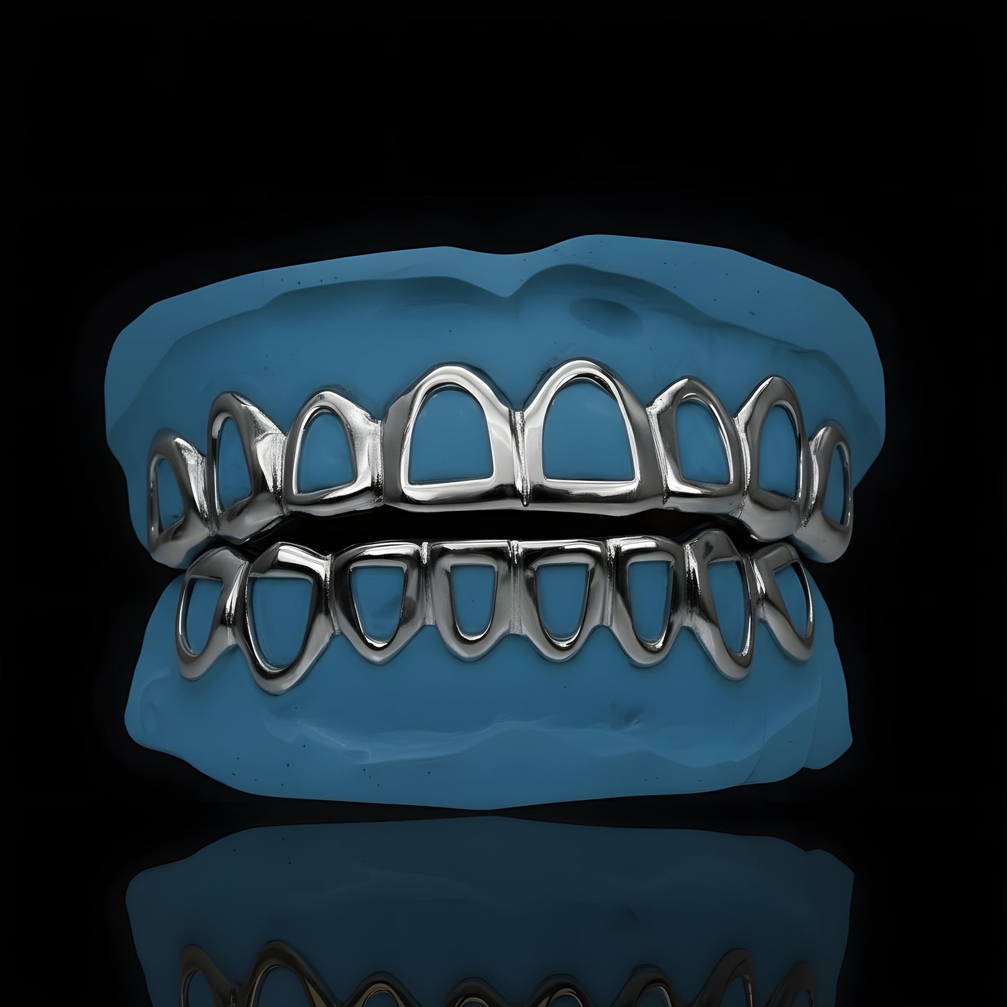 Gold Open Face Grillz