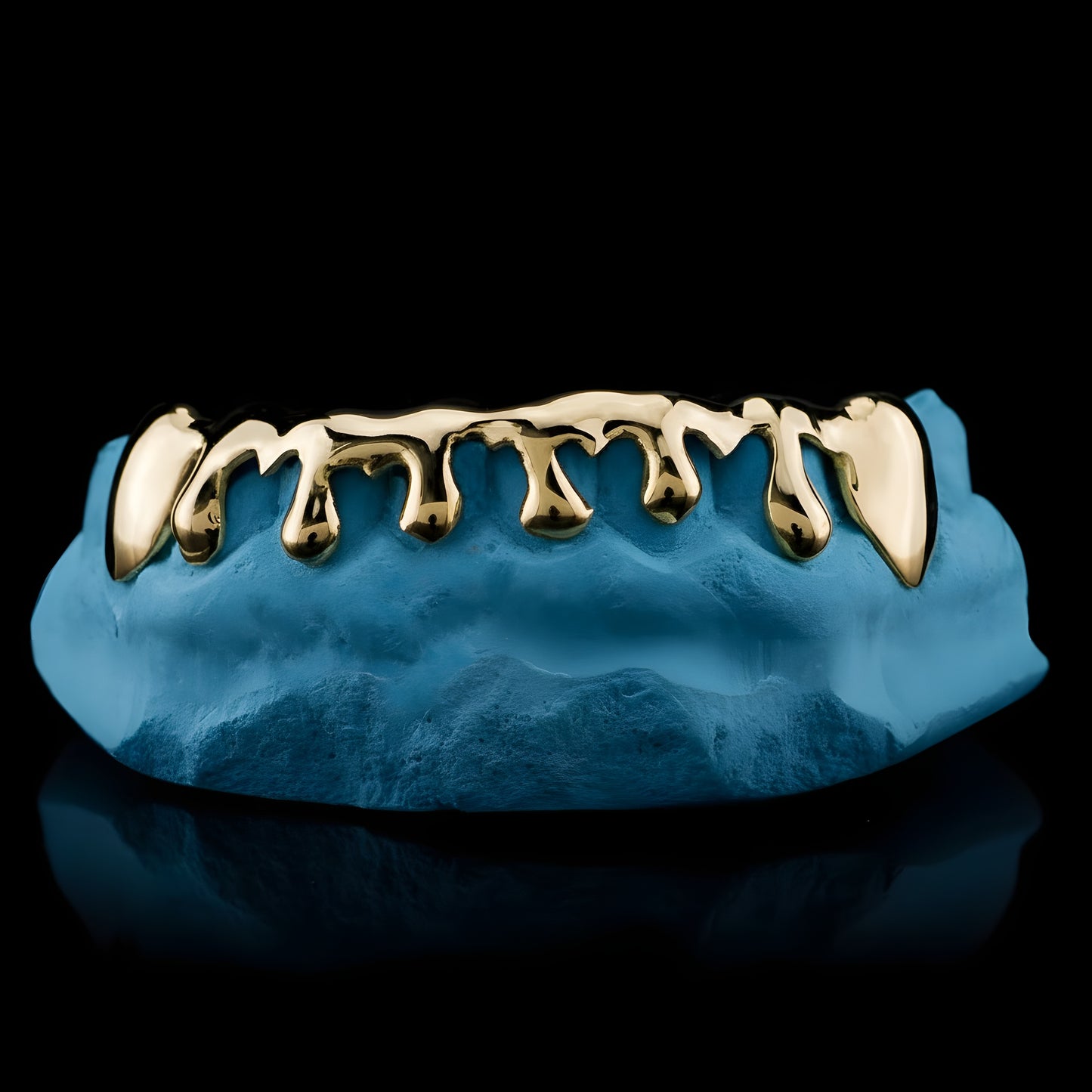 Gold Drip Style Grillz