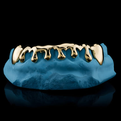 Gold Drip Style Grillz