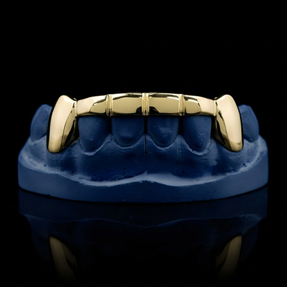 Bar Code - Gold Bar Grillz