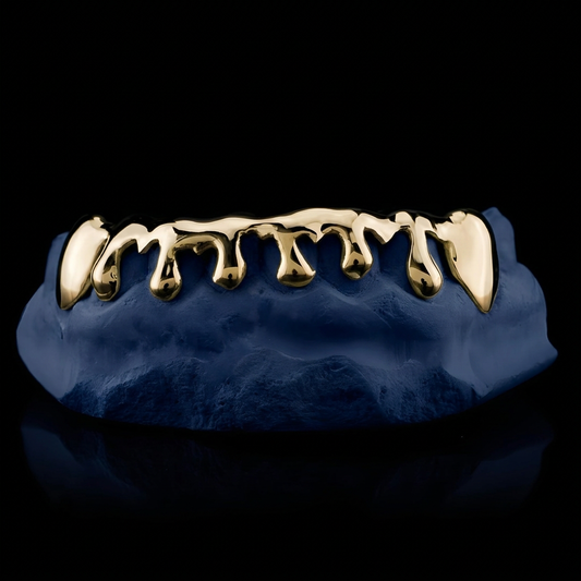 Meltdown - Silver Drip Grillz
