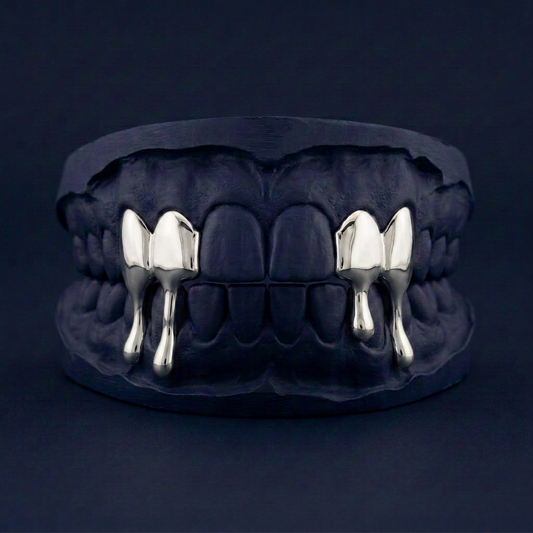 Silver Four Teeth Drip