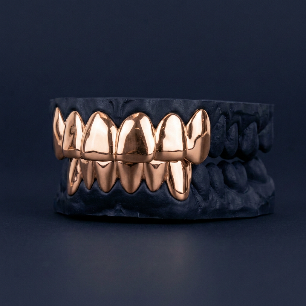 Full Fang Set rose gold plated