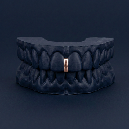 Single Band rose gold plated