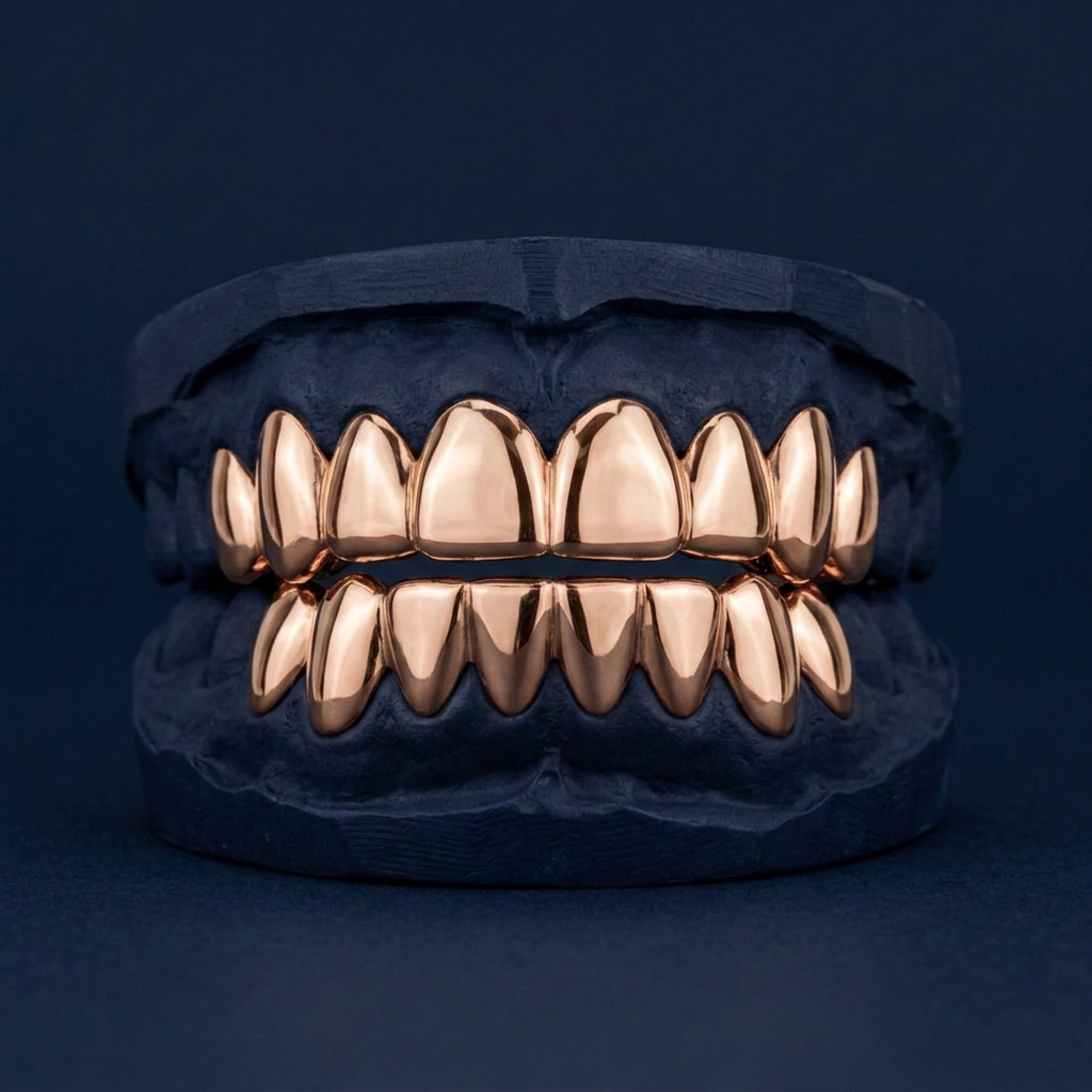 Full Solid Set rose gold plated