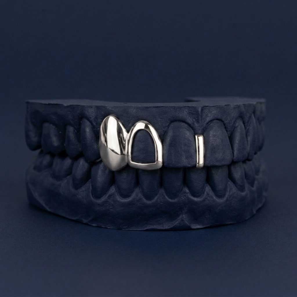 Silver Cap Open Face And Bar
