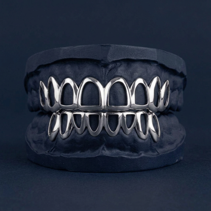 Silver Sixteen Tooth Open Face
