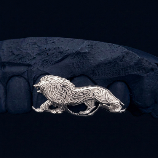 Pride - Gold Lion Grillz