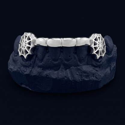 Widow - Silver Spider Web Grillz
