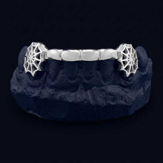 Widow - Gold Spider Web Grillz